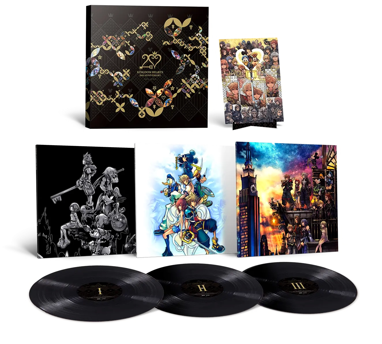 KINGDOM HEARTS 20TH ANNIVERSARY VINYL LP BOX (2023) MP3
